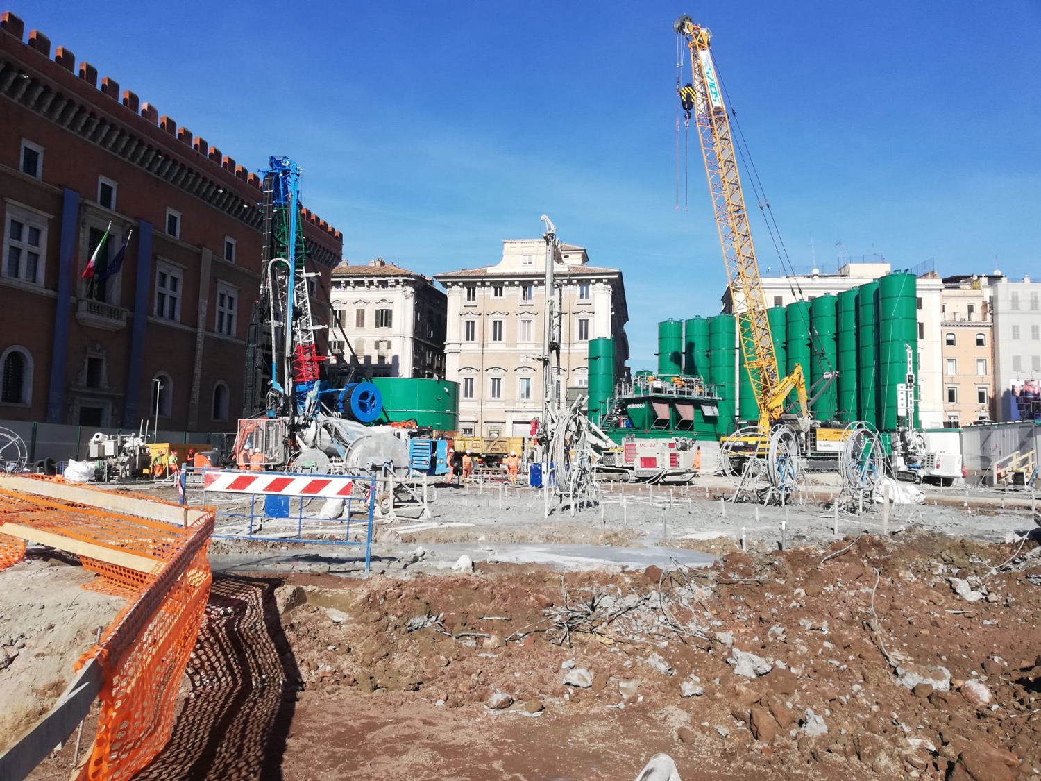 Cantiere Piazza Venezia 