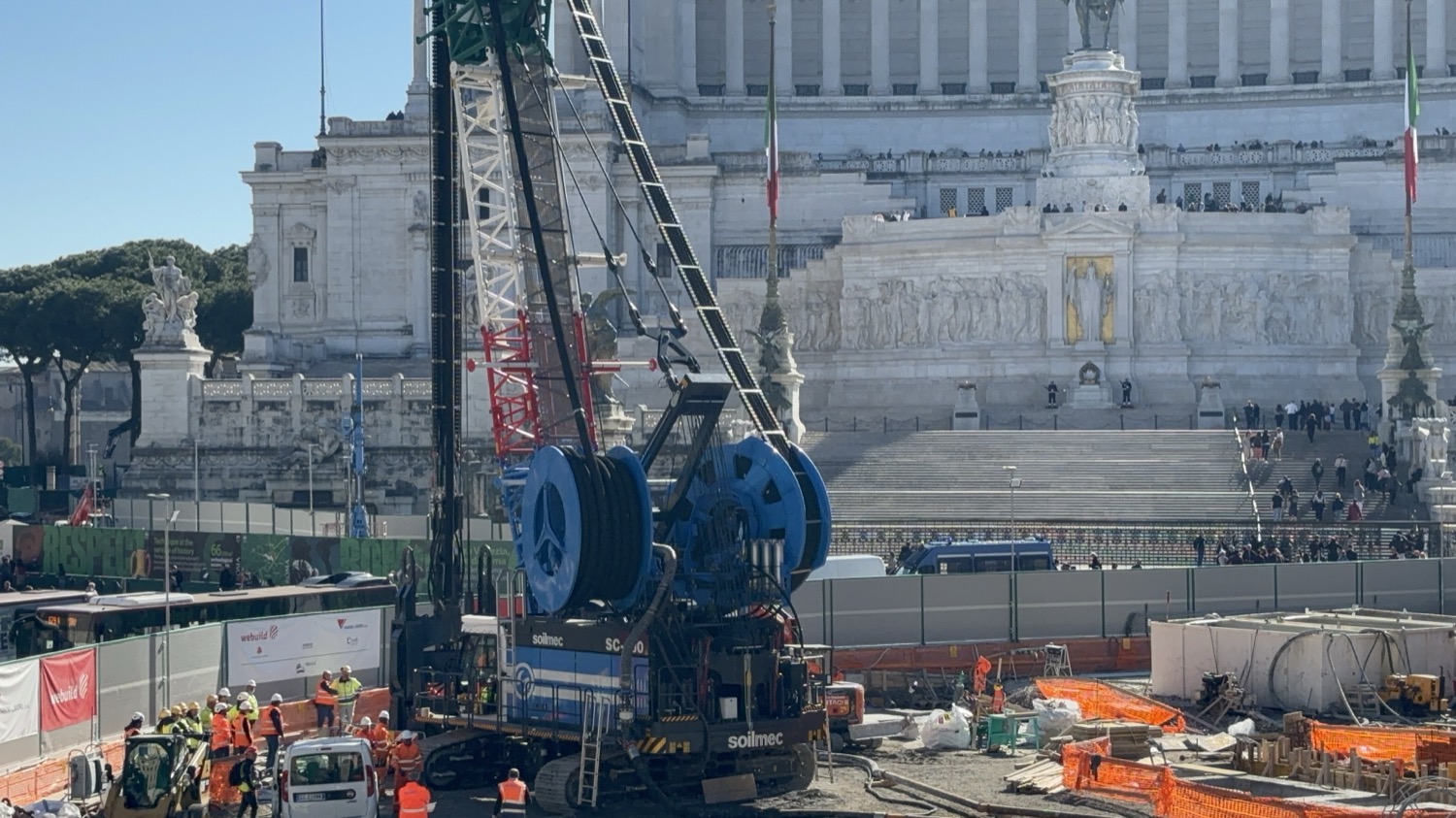 Cantiere Piazza Venezia 