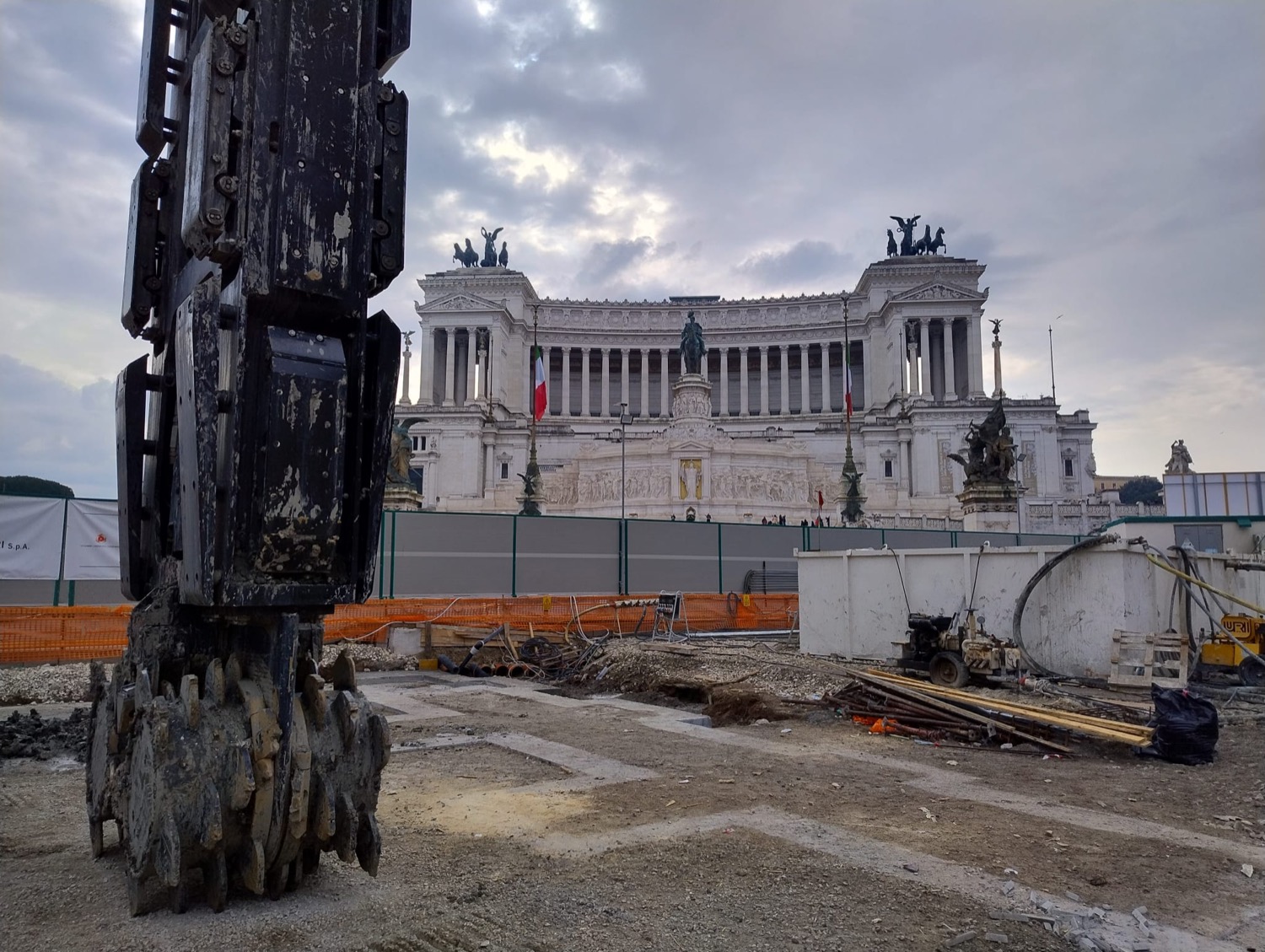 Cantiere Piazza Venezia 