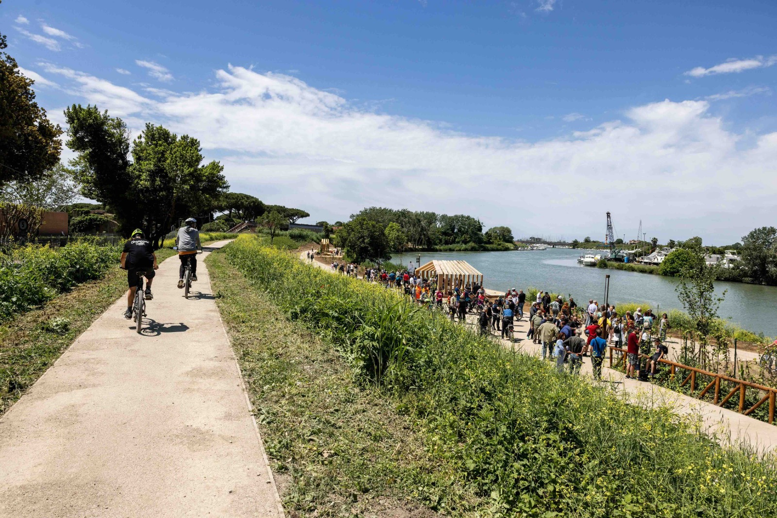 Parco di affaccio Ostia Antica - fine lavori (maggio 2025)