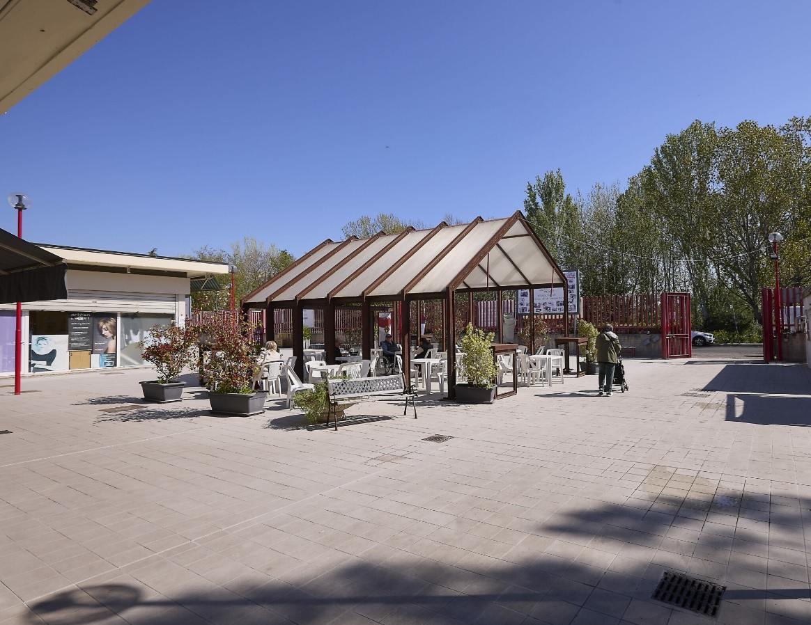 Mercato Casal de Pazzi fine lavori (ottobre 2025)