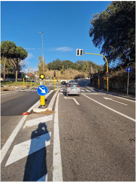 Via Portuense - Viale Arturo Martini fine lavori