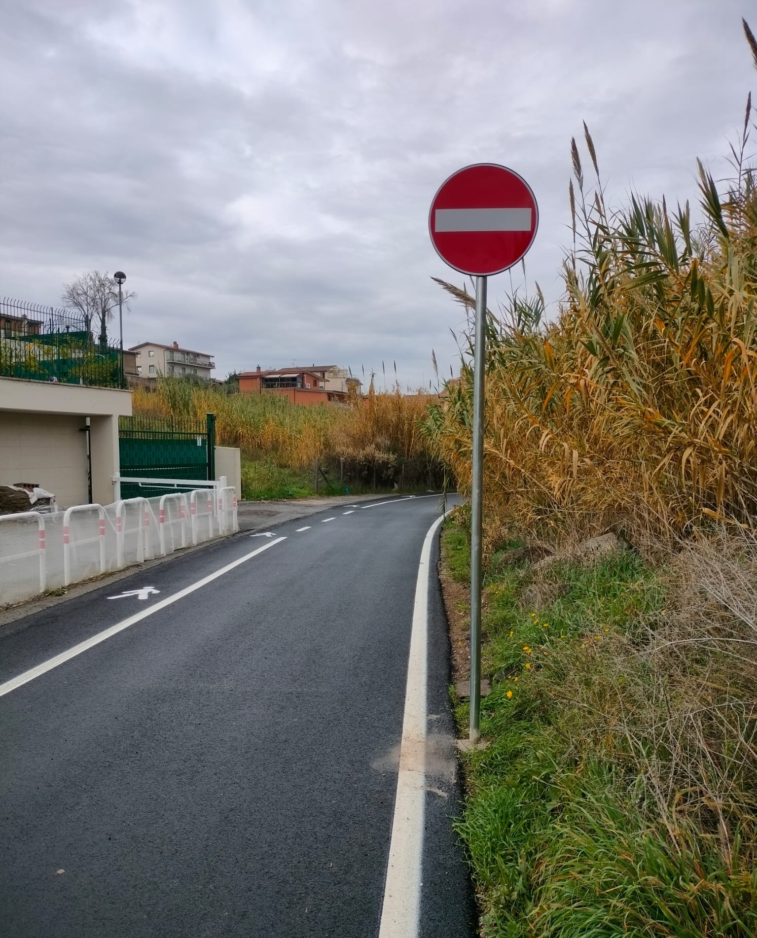 Via di Quarto Rubbie fine lavori