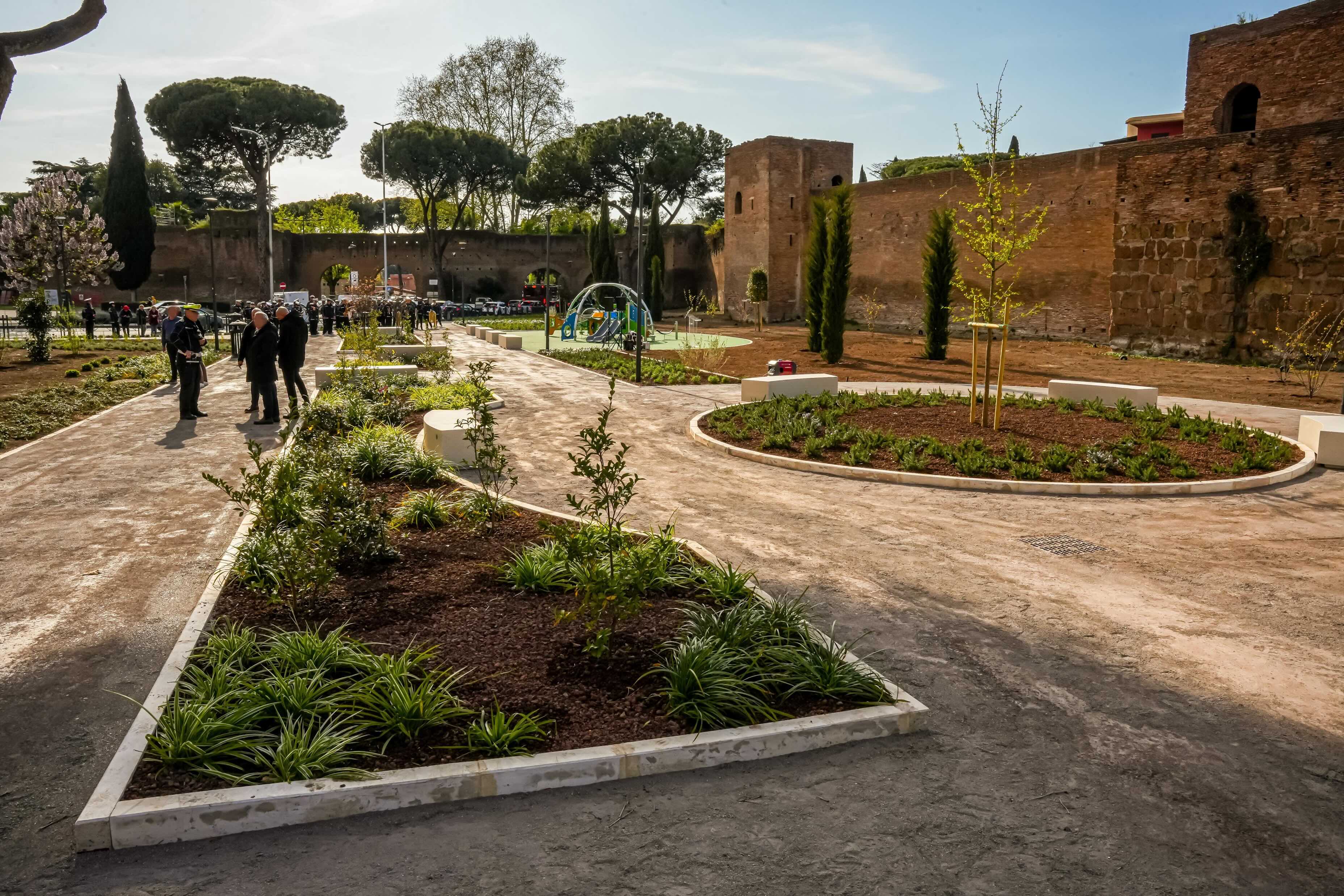 Parco di Via Ipponio fine lavori