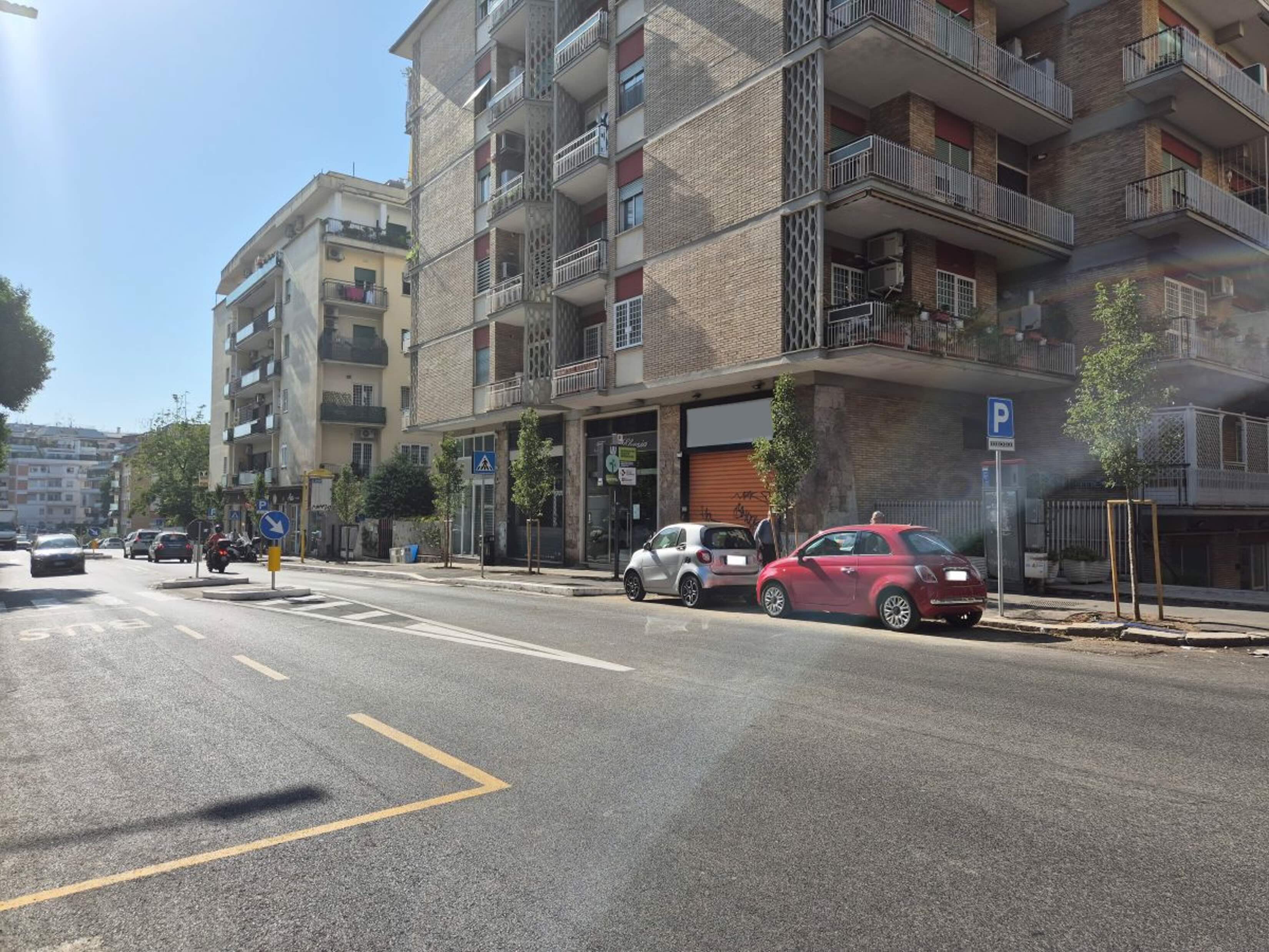 Via di Vigna Stelluti fine lavori